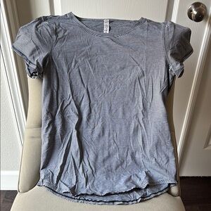 Lululemon Love T Shirt- Striped Black and White Women's Top